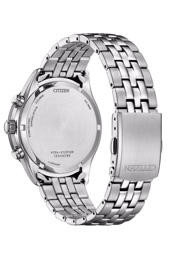 CITIZEN 星辰 Chronograph 光動能時尚三眼計時腕錶 AT2570-56L：圖片 3