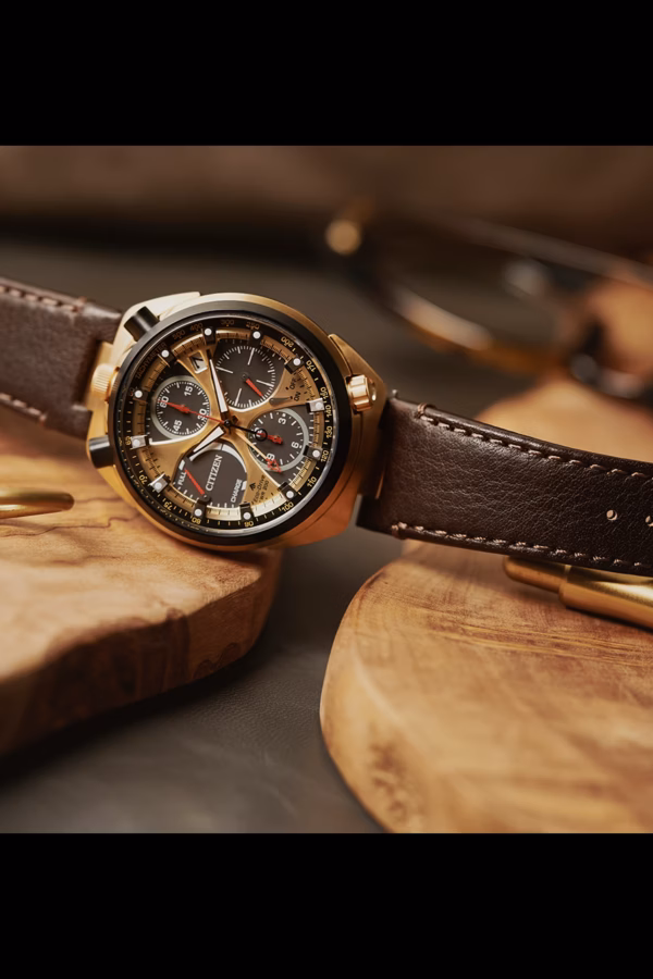 CITIZEN 星辰 PROMASTER Tsuno Chrono Racer 50週年計時碼錶 AV0072-01X：圖片 4