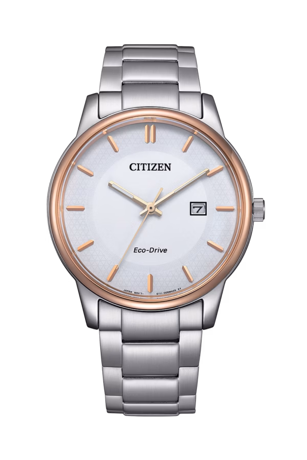 CITIZEN 星辰 Eco-Drive 簡約三針情侶對錶男錶 白面 BM6979-74A：圖片 4