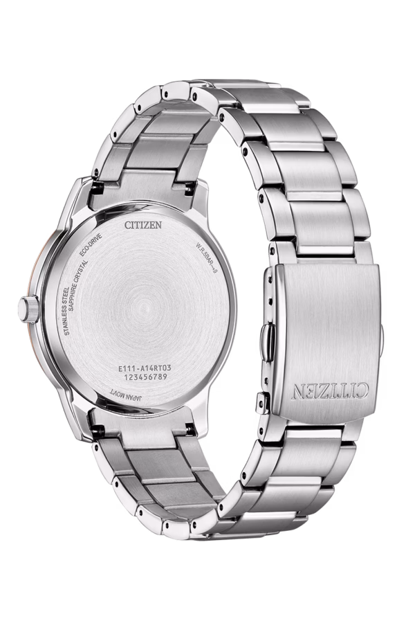 CITIZEN 星辰 Eco-Drive 簡約三針情侶對錶男錶 白面 BM6979-74A：圖片 3