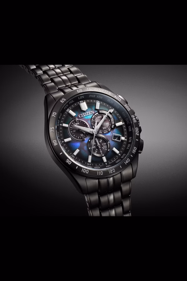 CITIZEN 星辰 GENT’S 100週年限量 宇宙幻彩 光動能電波錶 CB5878-56E：圖片 4