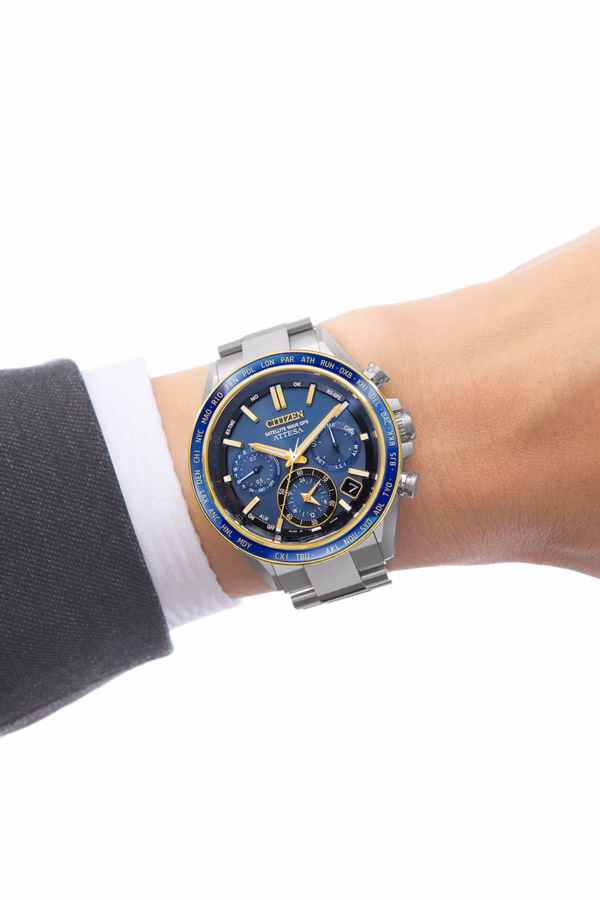 CITIZEN 星辰 ATTESA 光動能 GPS 衛星對時錶-海王星款 CC4054-68L：圖片 9