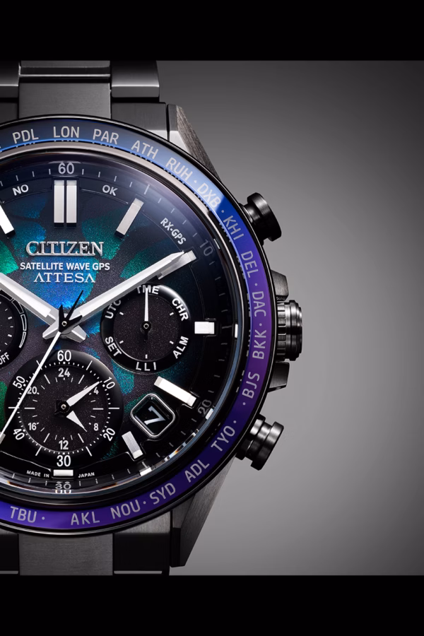 CITIZEN 星辰 ATTESA 100週年限量 宇宙幻彩 光動能 GPS衛星對時 男錶 CC4057-60E：圖片 4