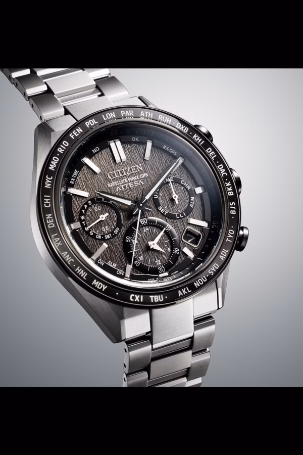 CITIZEN 星辰 ATTESA 百搭款 鈦金屬 光動能 GPS衛星對時男錶 CC4058-67X：圖片 5