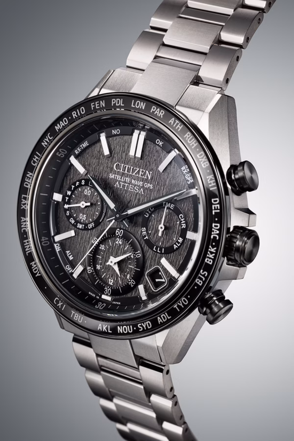 CITIZEN 星辰 ATTESA 百搭款 鈦金屬 光動能 GPS衛星對時男錶 CC4058-67X：圖片 6