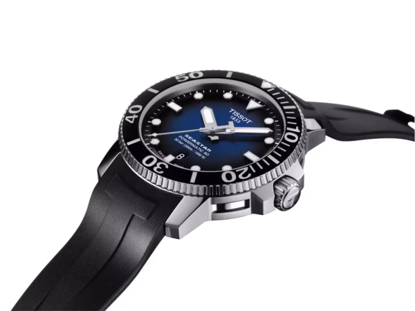 TISSOT 天梭 Seastar 1000 Powermatic 80 43mm 海星潛水錶 T120.407.17.041.00：圖片 5