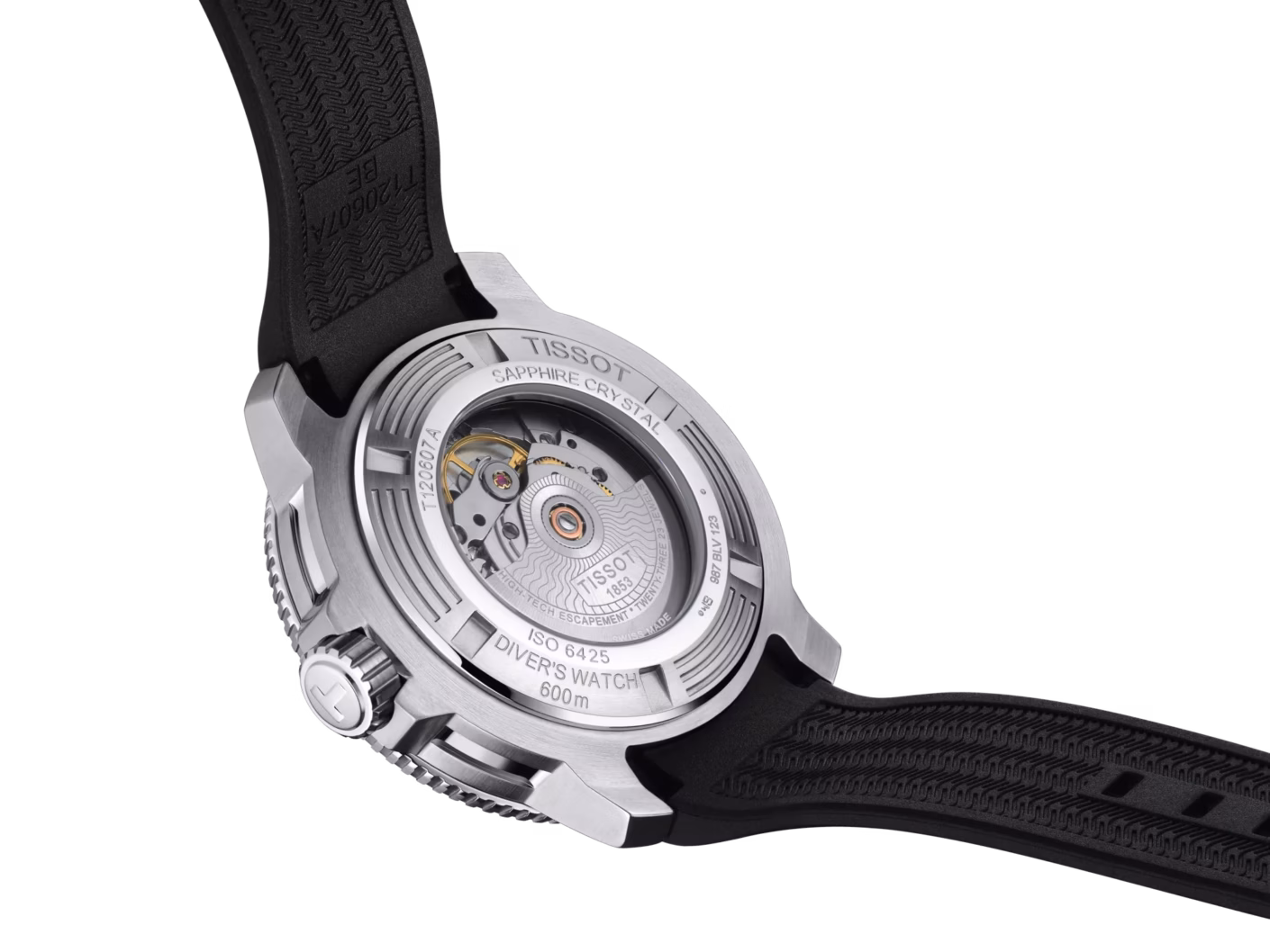 TISSOT 天梭 Seastar 2000 Professional Powermatic 80 46mm 海星黑面潛水錶 T120.607.17.441.00
