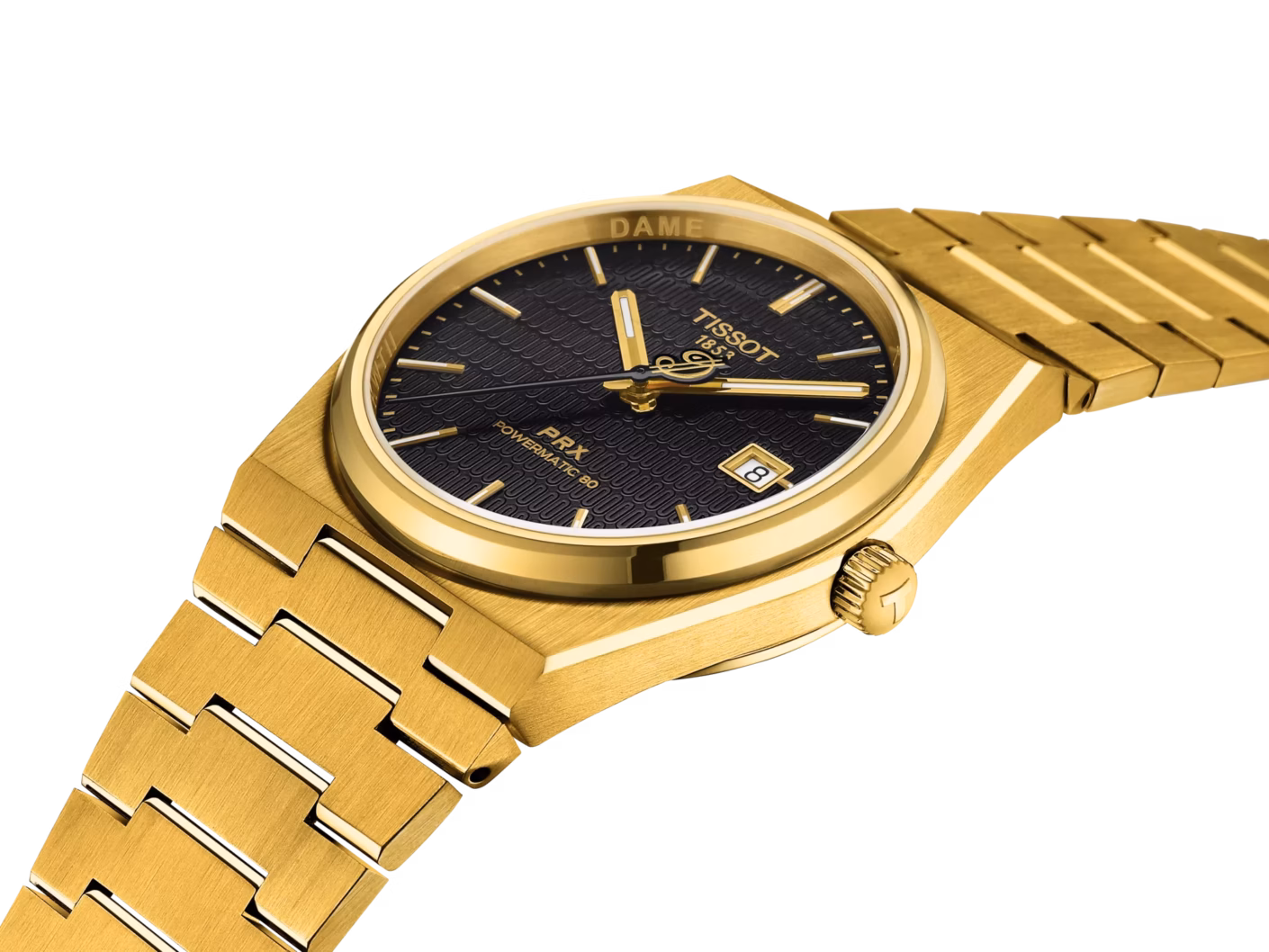 TISSOT 天梭 PRX Powermatic 80 Damian Lillard Special Edition NBA聯名限定 黑金旋風 T137.407.33.051.00