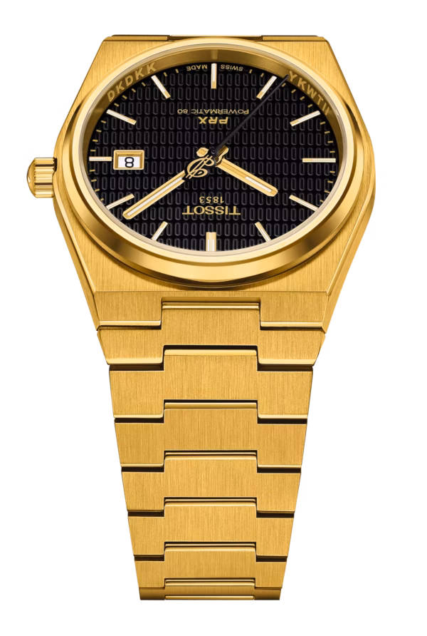 TISSOT 天梭 PRX Powermatic 80 Damian Lillard Special Edition NBA聯名限定 黑金旋風 T137.407.33.051.00：圖片 9