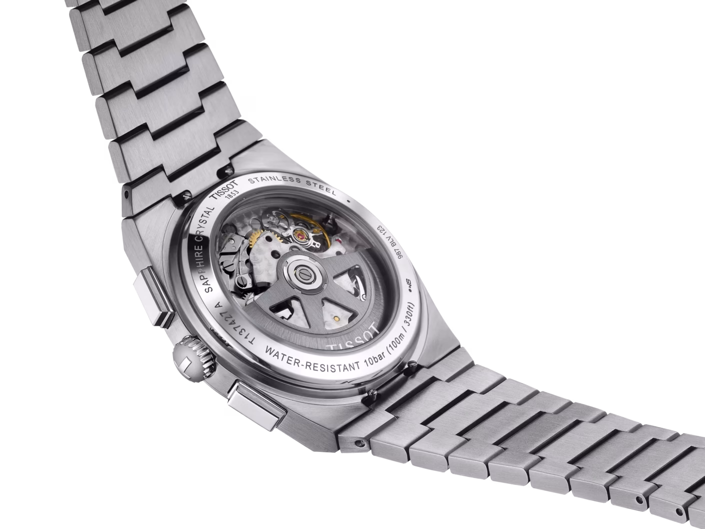 TISSOT 天梭 PRX Automatic Chronograph 70年代復刻三眼計時機械錶 T137.427.11.011.00