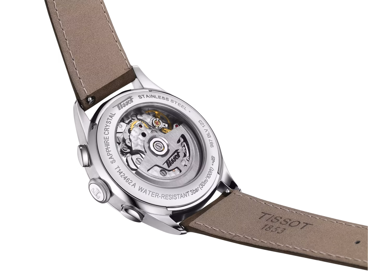 TISSOT 天梭 TELEMETER 1938 復刻機械錶 T142.462.16.032.00