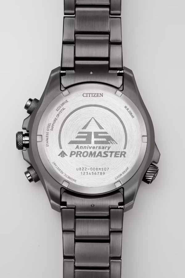 CITIZEN 星辰 PROMASTER 35週年限定 光動能液晶顯示迷彩腕錶 JV1008-63E：圖片 4