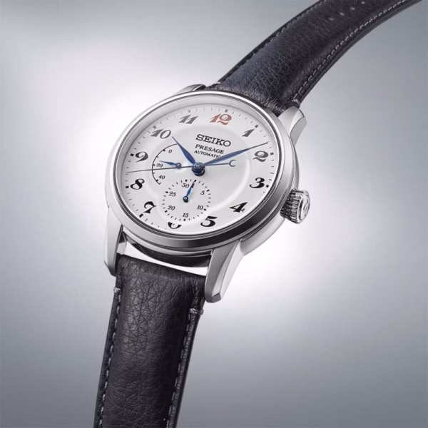 SEIKO 精工 Presage SPB401J1 110週年限量 Laurel錶款致敬 紅12 琺瑯機械錶 6R27-00X0S：圖片 4