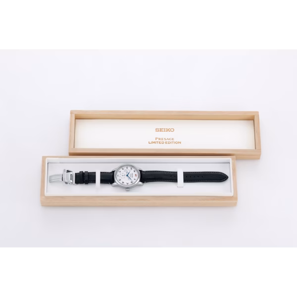 SEIKO 精工 Presage SPB401J1 110週年限量 Laurel錶款致敬 紅12 琺瑯機械錶 6R27-00X0S：圖片 5