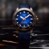 TISSOT 天梭 Seastar 1000 Powermatic 80 43mm 玫瑰金海星潛水錶 T120.407.37.041.00：圖片 4