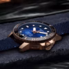 TISSOT 天梭 Seastar 1000 Powermatic 80 43mm 玫瑰金海星潛水錶 T120.407.37.041.00：圖片 5
