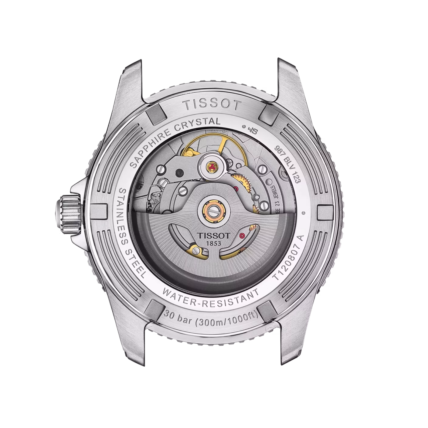 TISSOT 天梭 Seastar 1000 Powermatic 80 40mm 海星潛水錶 黑面 T120.807.11.051.00