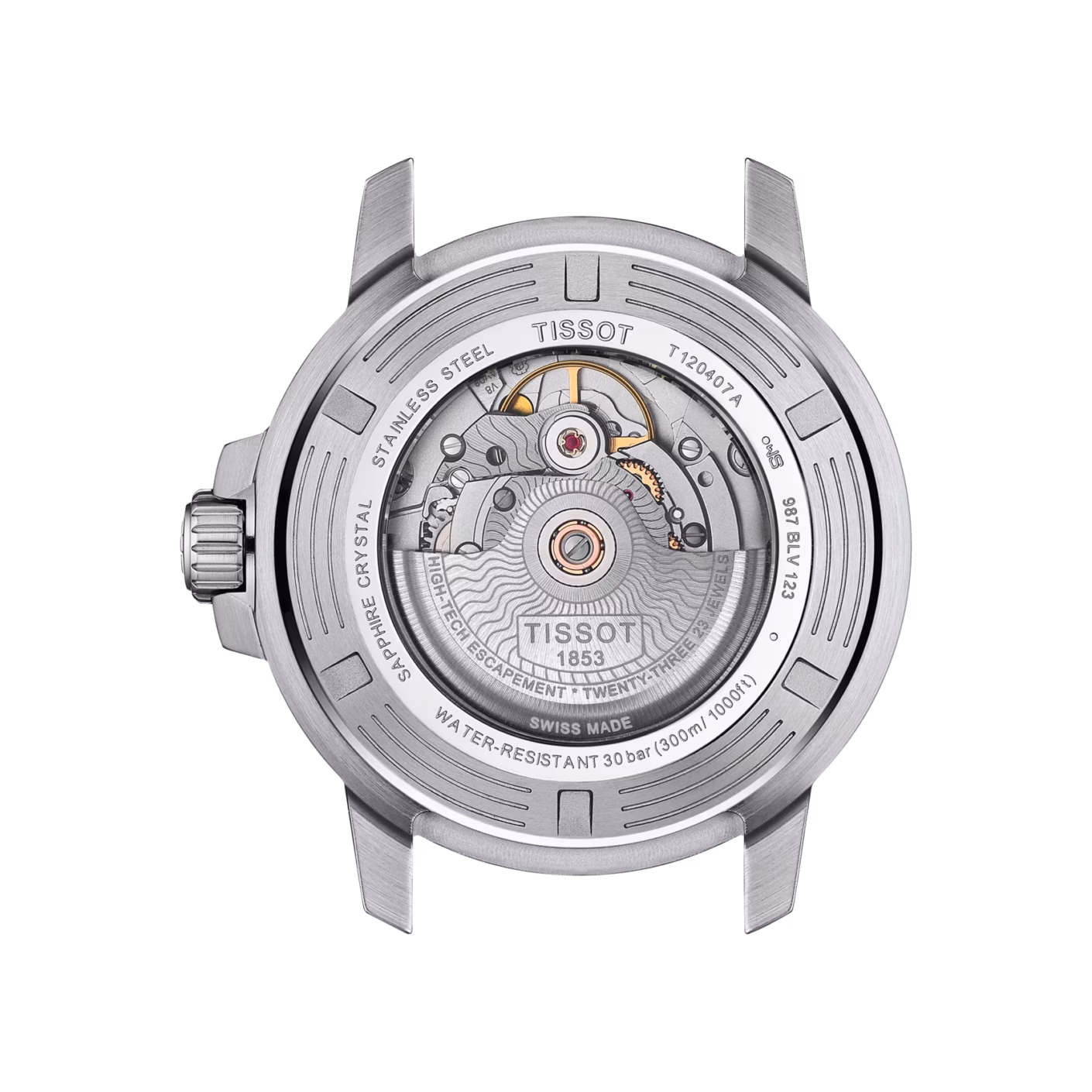 TISSOT 天梭 Seastar 1000 Powermatic 80 43mm 海星潛水錶 質感灰 T120.407.11.081.01