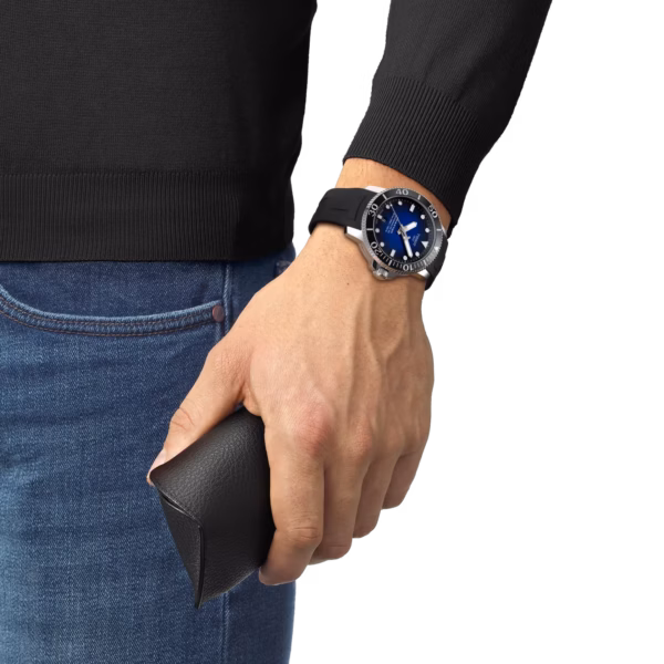 TISSOT 天梭 Seastar 1000 Powermatic 80 43mm 海星潛水錶 T120.407.17.041.00：圖片 4