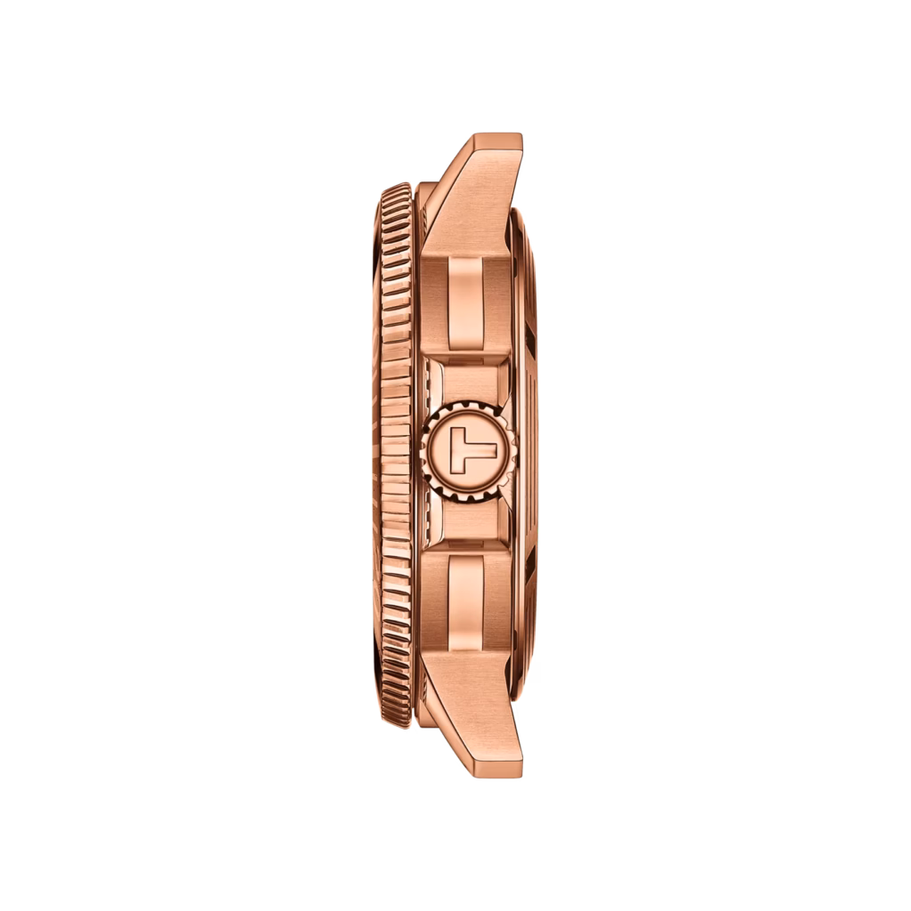 TISSOT 天梭 Seastar 1000 Powermatic 80 43mm 玫瑰金海星潛水錶 T120.407.37.041.00