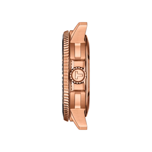 TISSOT 天梭 Seastar 1000 Powermatic 80 43mm 海星潛水錶 玫瑰金 T120.407.37.051.01：圖片 2