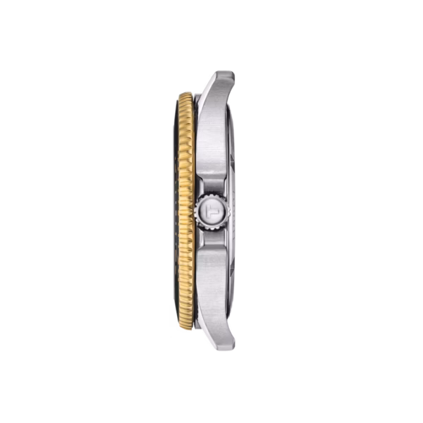 TISSOT 天梭 Seastar 1000 40mm 黑金海星潛水錶 T120.410.27.051.00：圖片 2