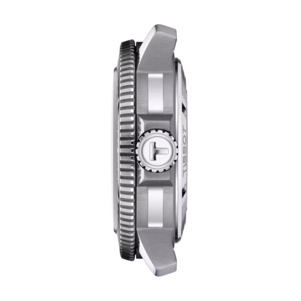 TISSOT 天梭 Seastar 2000 Professional Powermatic 80 46mm 海星淺藍面潛水錶 廣告款 T120.607.11.041.00：圖片 2