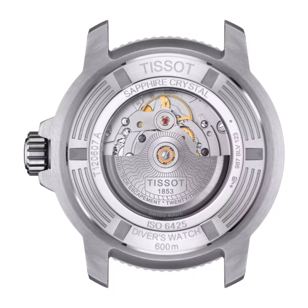 TISSOT 天梭 Seastar 2000 Professional Powermatic 80 46mm 海星藍面潛水錶 T120.607.11.041.01：圖片 3