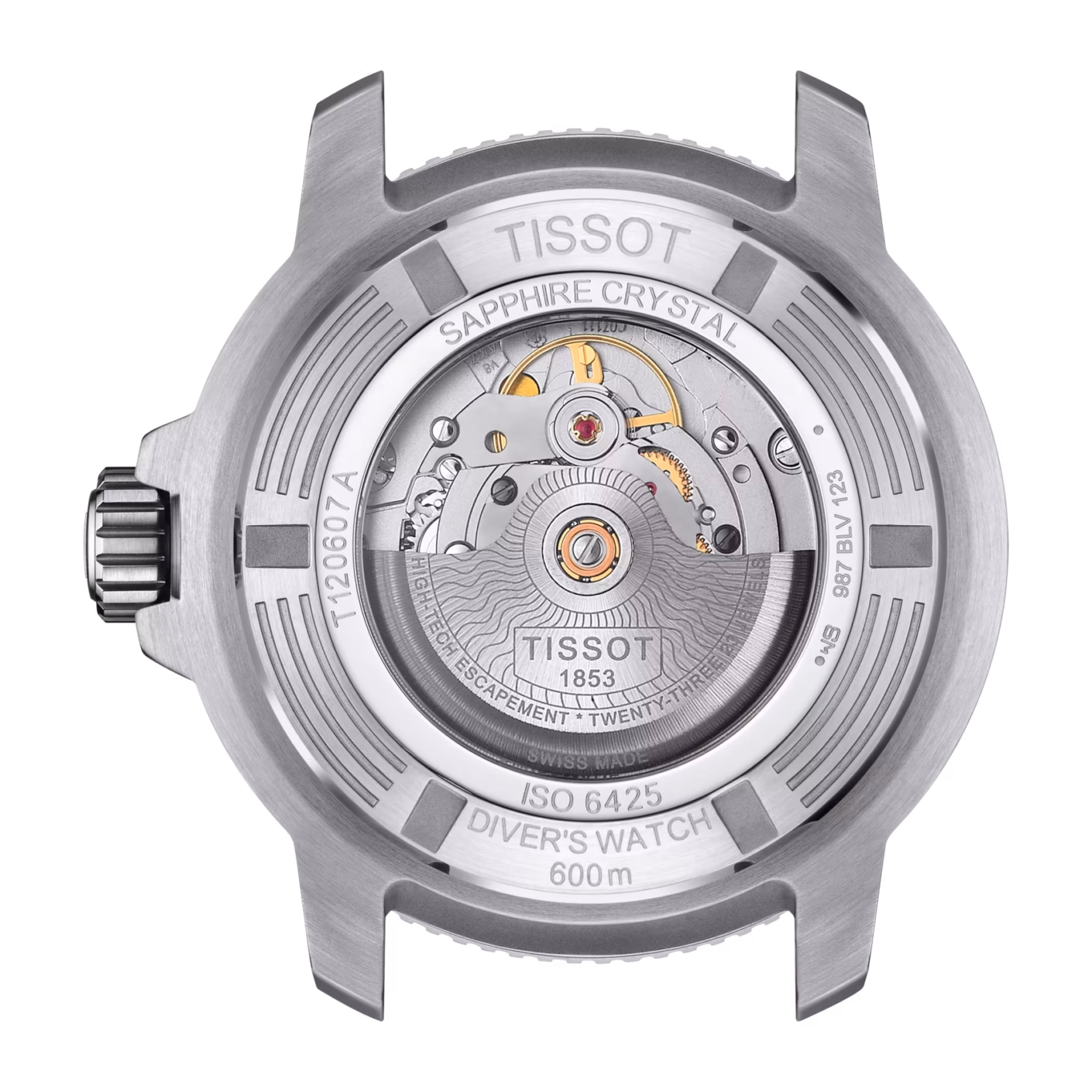 TISSOT 天梭 Seastar 2000 Professional Powermatic 80 46mm 海星黑面潛水錶 T120.607.17.441.00