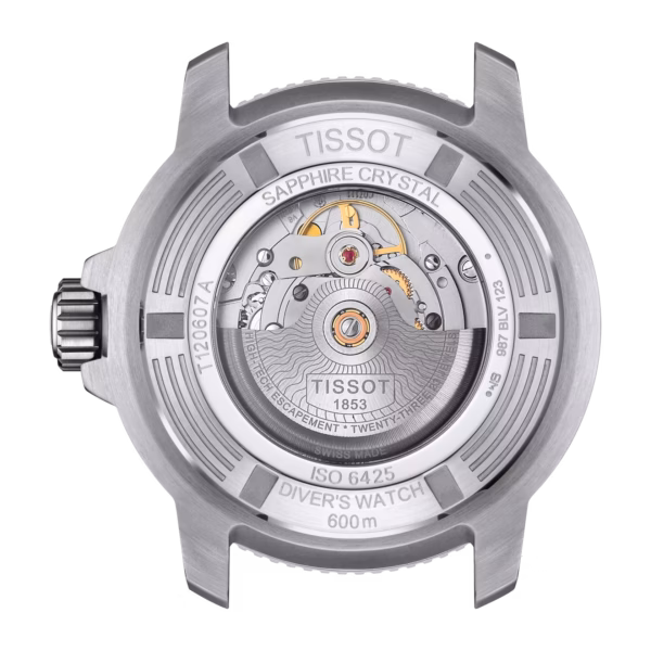 TISSOT 天梭 Seastar 2000 Professional Powermatic 80 46mm 海星黑面潛水錶 T120.607.17.441.00：圖片 4