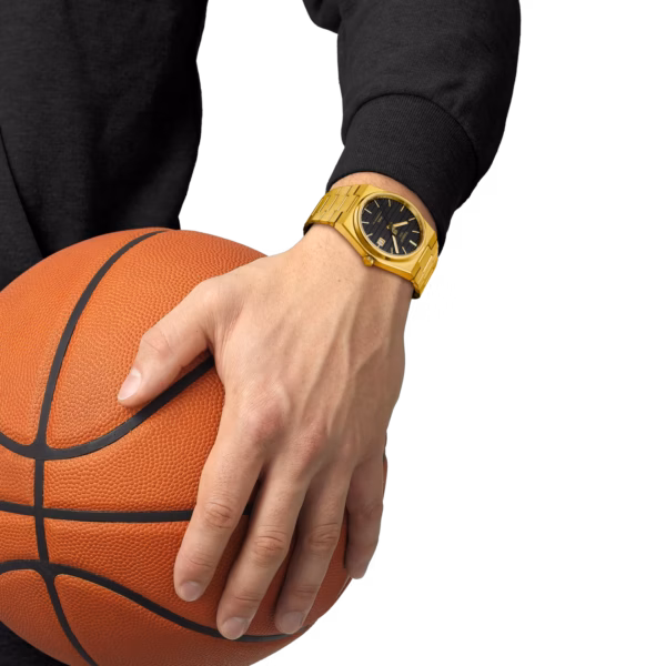 TISSOT 天梭 PRX Powermatic 80 Damian Lillard Special Edition NBA聯名限定 黑金旋風 T137.407.33.051.00：圖片 5