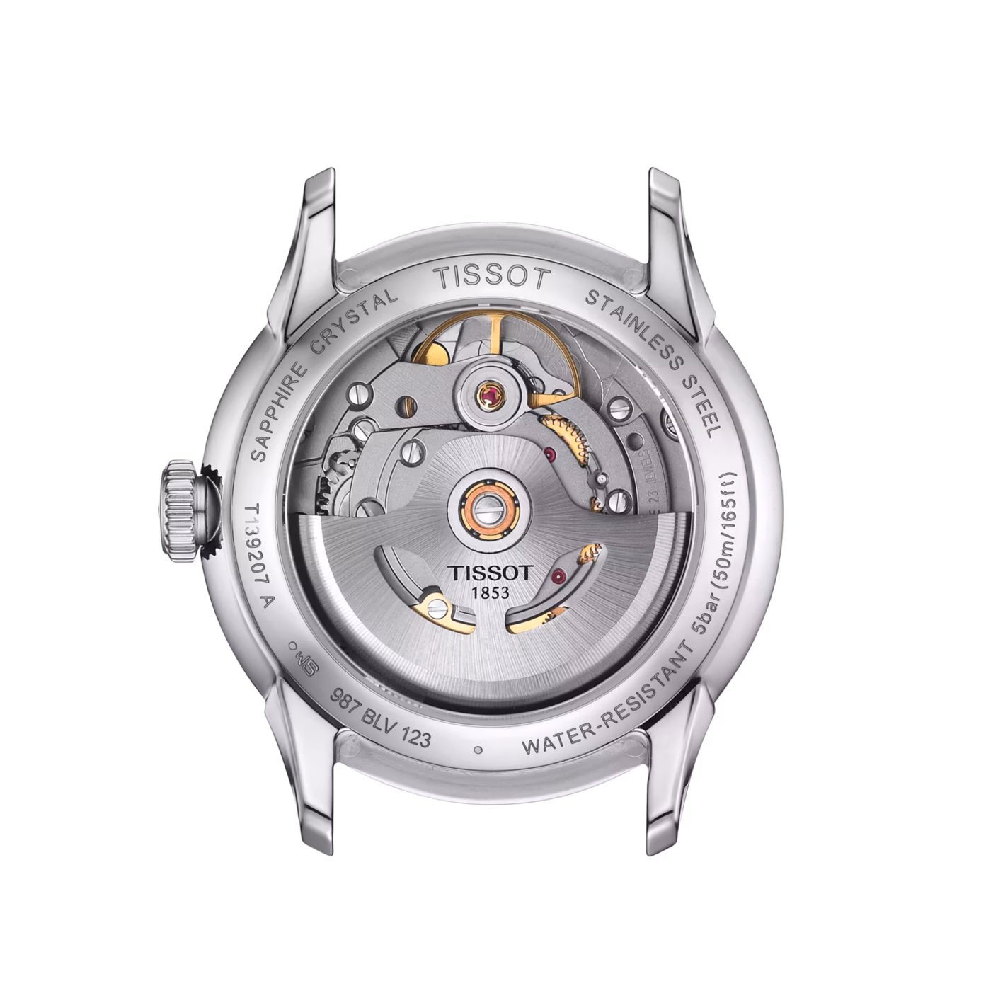 TISSOT 天梭 Chemin des Tourelles Powermatic 80 34mm 杜魯爾 珍珠紅機械錶 T139.207.16.111.00