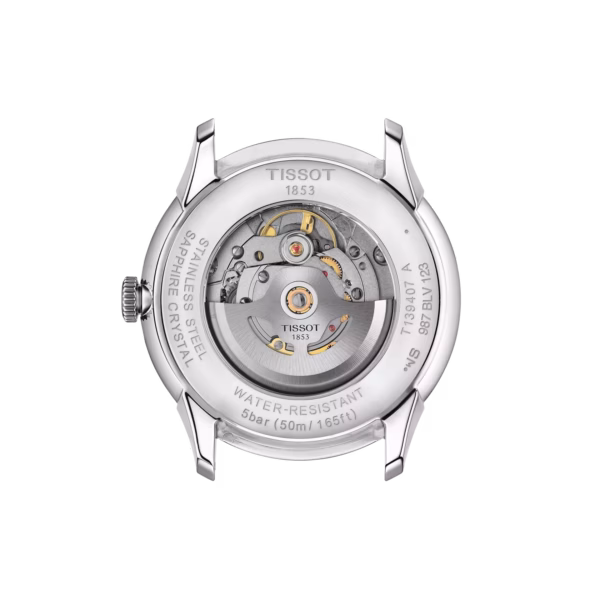 TISSOT 天梭 Chemin des Tourelles Powermatic 80 42mm 杜魯爾 廣告款藍色機械錶 T139.407.16.041.00：圖片 3