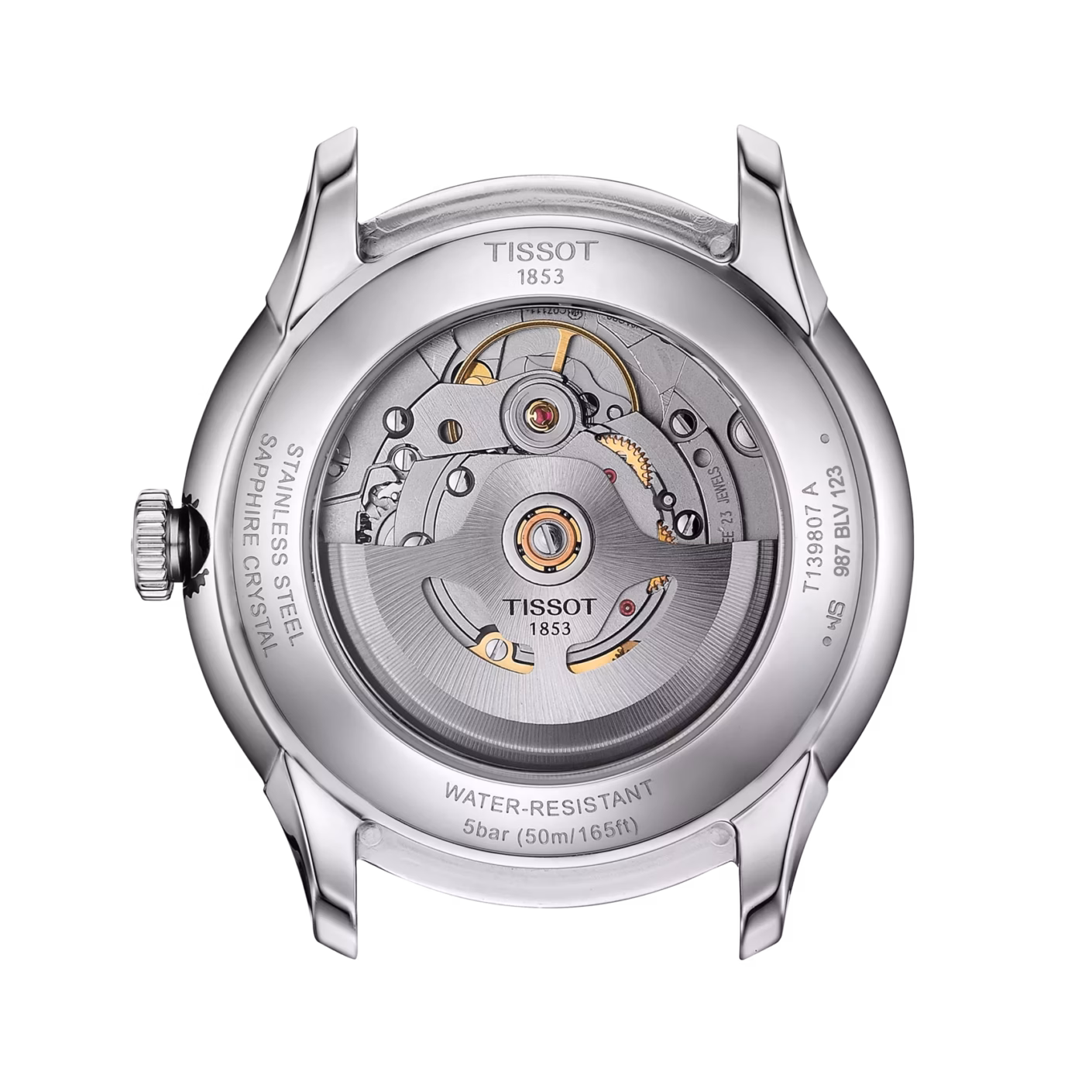 TISSOT 天梭 Chemin des Tourelles Powermatic 80 39mm 杜魯爾 白銀色機械錶 T139.807.11.031.00