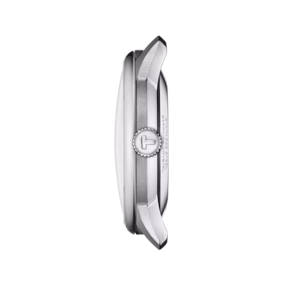 TISSOT 天梭 Chemin des Tourelles Powermatic 80 39mm 杜魯爾 黑色廣告款機械錶 T139.807.11.061.00：圖片 2