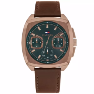 Tommy Hilfiger 經典方形三眼腕表 1710557