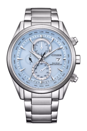 CITIZEN 星辰 GENT'S 時尚男錶 希望之藍限定款 光動能電波腕錶 AT8260-69M