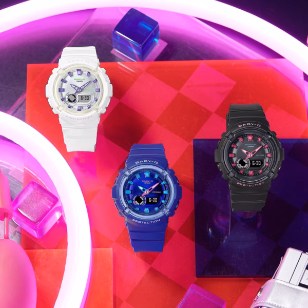 CASIO 卡西歐 BABY-G BGA-280DN-1A 霓虹舞動粉紅 指針數位雙顯錶：圖片 5