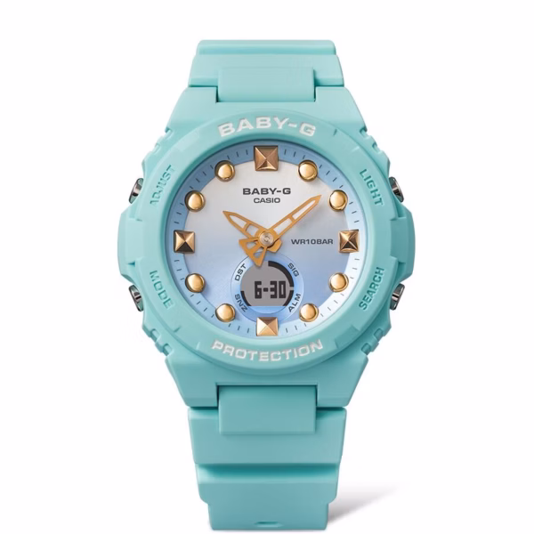 CASIO 卡西歐 BABY-G BGA-320-3A 薄荷綠 夏日之樂指針數位雙顯錶：圖片 4