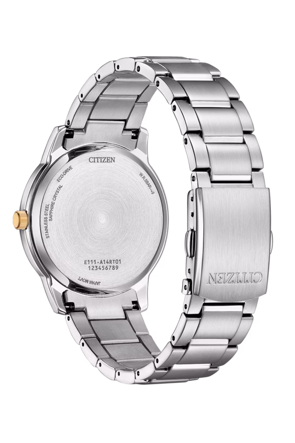 CITIZEN 星辰 Eco-Drive 簡約三針情侶對錶男錶 黑面 BM6977-70E：圖片 3
