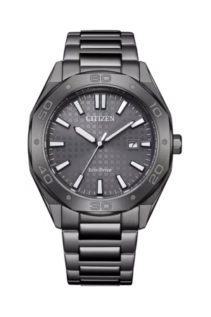 CITIZEN 星辰 GENT'S 八角形格紋面男士腕錶 BM7637-81H