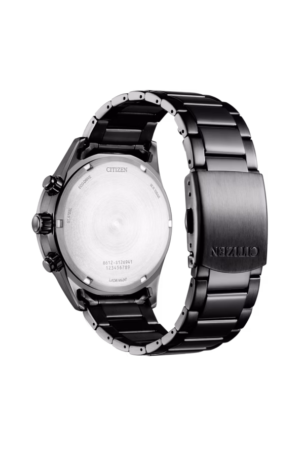 CITIZEN 星辰 Chronograph 三眼計時光動能男錶 CA0775-87E：圖片 3