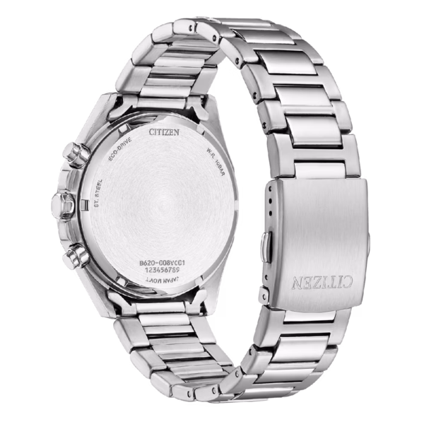 CITIZEN 星辰 Chronograph 三眼計時光動能男錶 CA4590-81X：圖片 3