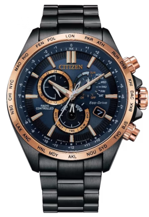 CITIZEN 星辰 GENT'S 亞洲限定款 光動能電波對時男錶 CB5956-89L