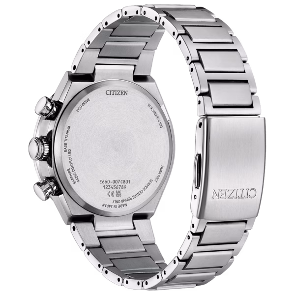 CITIZEN 星辰 ATTESA 超級鈦電波腕錶 CB5966-69E：圖片 3