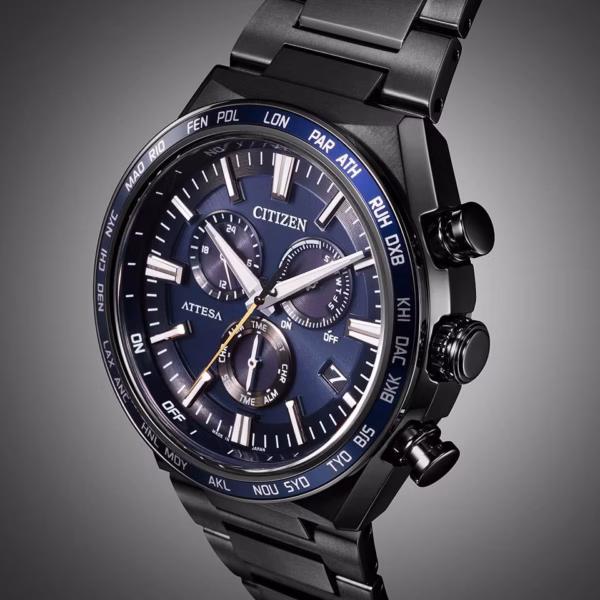 CITIZEN 星辰 ATTESA 超級鈦電波腕錶 CB5967-66L：圖片 4