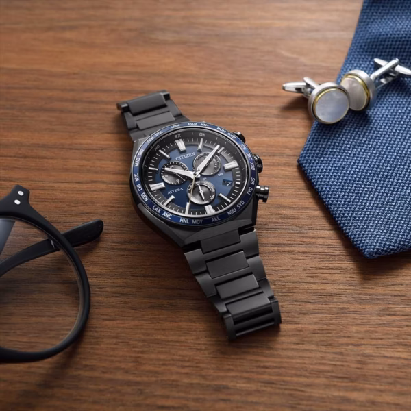 CITIZEN 星辰 ATTESA 超級鈦電波腕錶 CB5967-66L：圖片 6