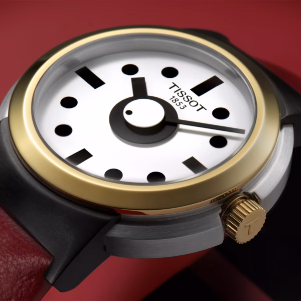 TISSOT 天梭 Heritage Memphis Lady 限量孟菲斯設計女錶 T134.210.27.011.00：圖片 9