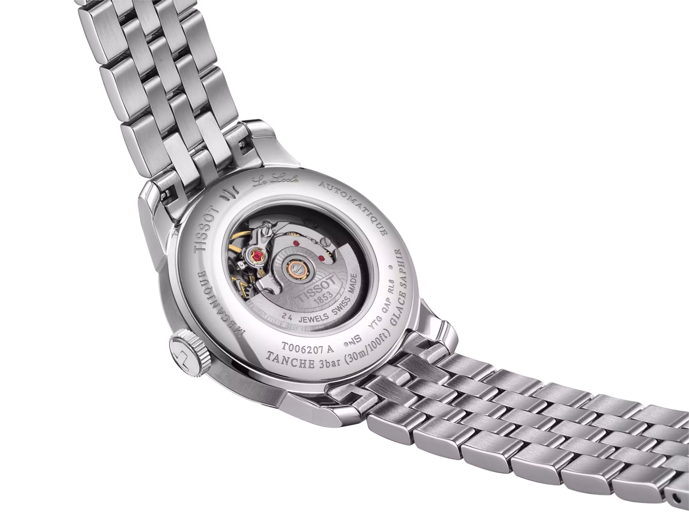 TISSOT 天梭 Le Locle Automatic Lady 20th Anniversary 力洛克 20周年紀念款 機械女錶 T006.207.11.036.01