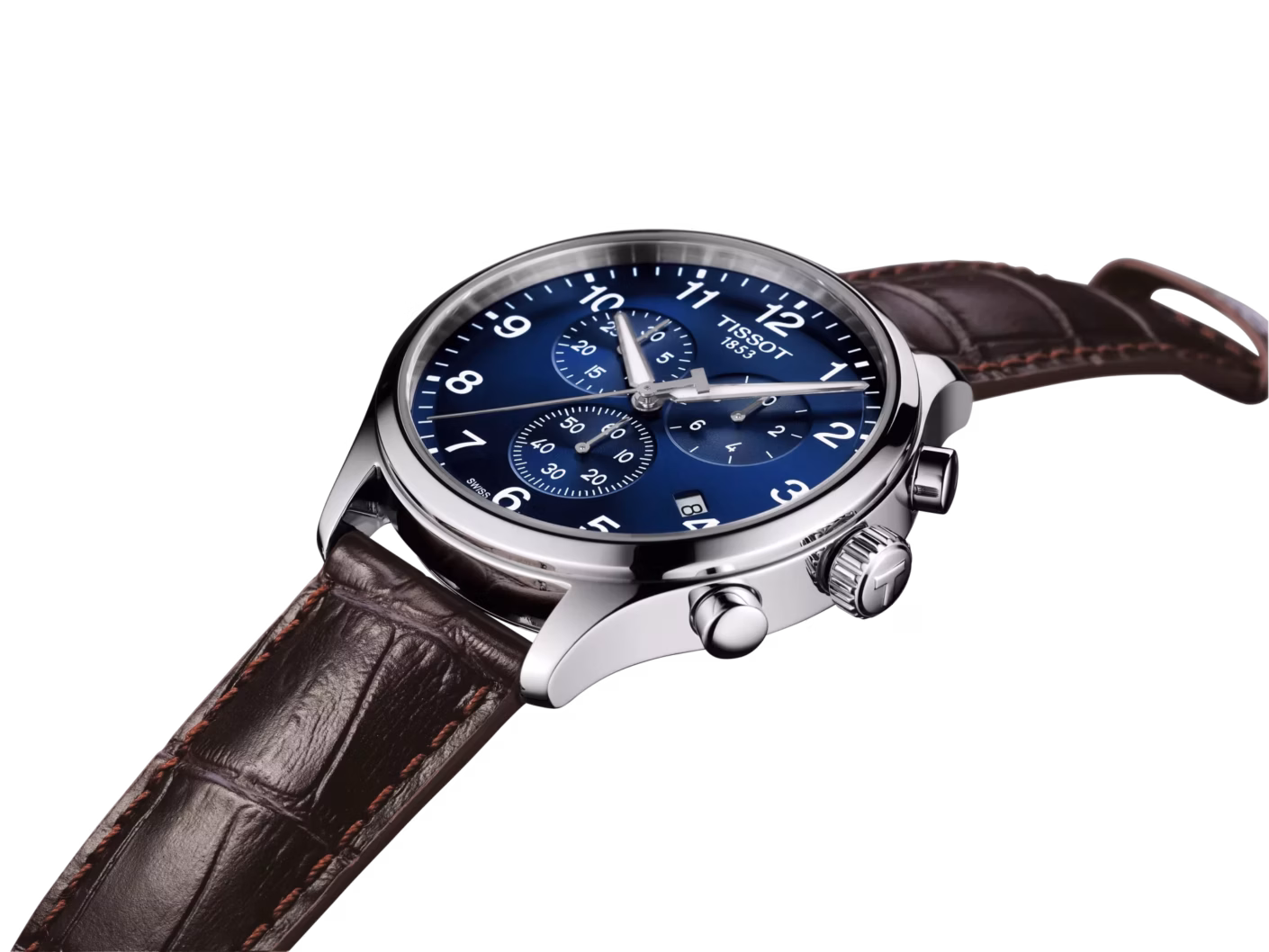 TISSOT 天梭 Chrono XL Classic 韻馳系列 藍色計時腕錶 T116.617.16.047.00